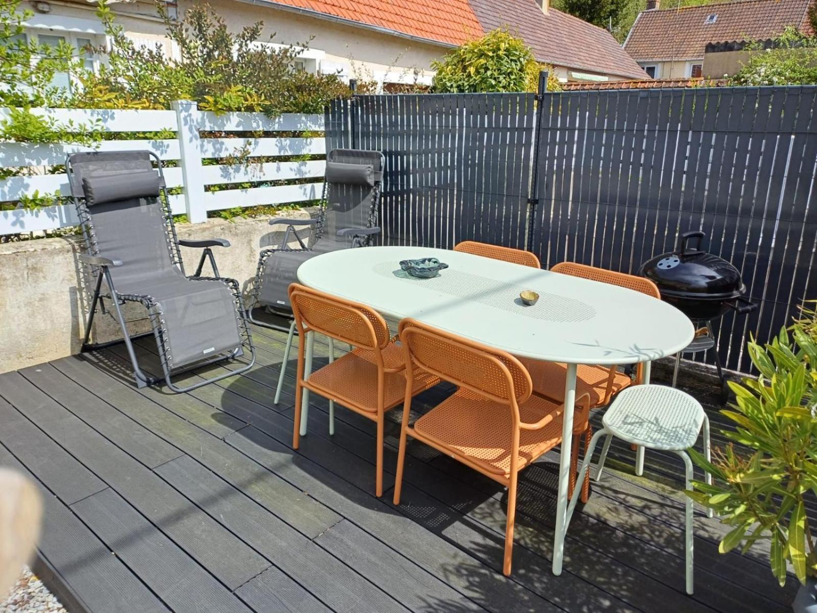 Agreable Maison 3* En Bord De Mer Dieppe Eksteriør billede